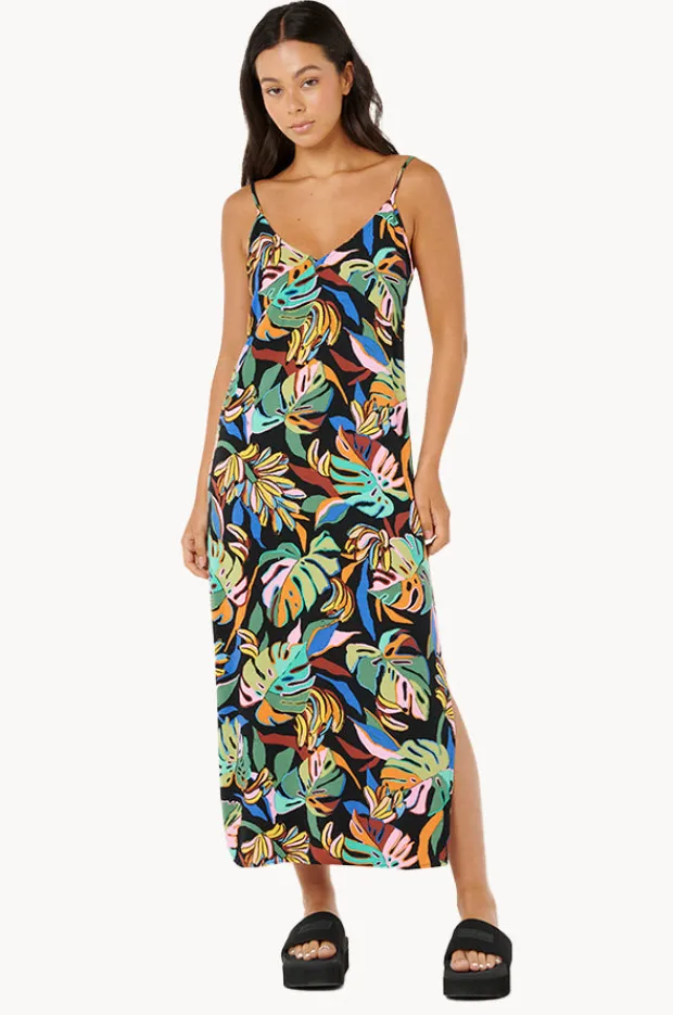 Women Rip Curl Sunset Luau Midi Dress