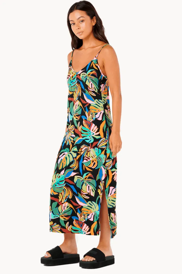 Women Rip Curl Sunset Luau Midi Dress