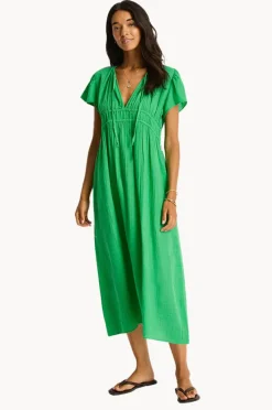 Women Sea Level Sunset Maxi Daydress