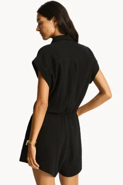 Women Sea Level Sunset Playsuit