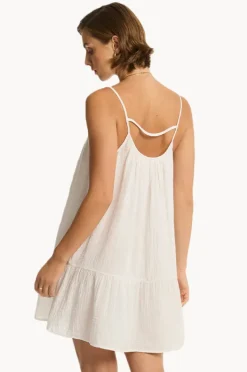 Women Sea Level Sunset Short Sundress