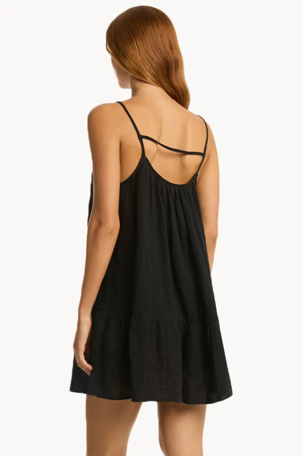 Women Sea Level Sunset Short Sundress