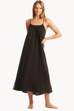 Women Sea Level Sunset Sun Dress