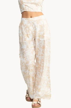 Women Roxy Suntrip Midnight Avenue Slub Pant