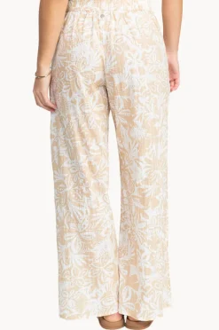 Women Roxy Suntrip Midnight Avenue Slub Pant