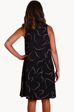 Women Bodacious Swirl Lombok Pleat Dress