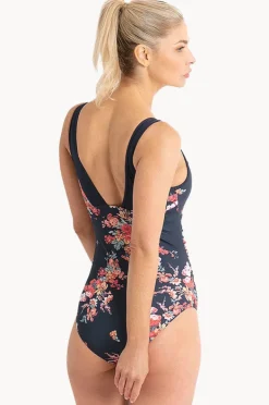 Women Poolproof Tabitha Ruched Scoop One Piece