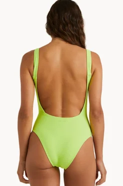 Women Billabong Tanlines Scoop Neck Tank One Piece