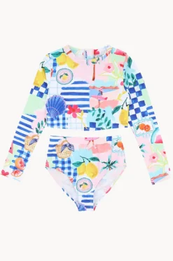 Minihaha Teen Girls Camille Crop Suntop Set