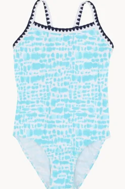 Minihaha Teen Girls Koa Print One Piece