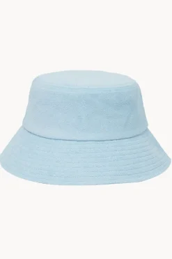 Women Vacay Swimwear Terry Bucket Hat