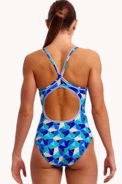 Women Funkita Tetra Tonic Diamond Back One Piece