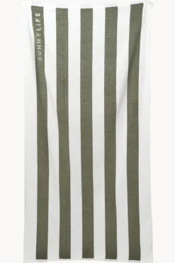 Women Sunny Life The Vacay Stripe Beach Towel
