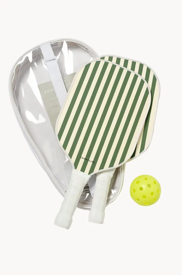 Sunny Life The Vacay Stripe Pickleball Set