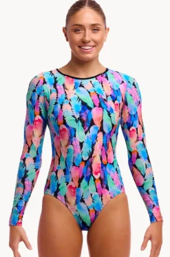 Women Funkita Tickle Torture Love Cover Sunsuit