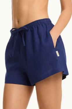 Women Sea Level Tidal Linen Boxer Short