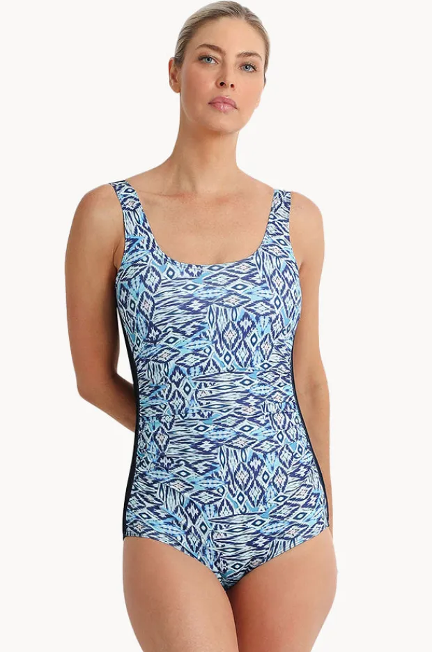Women Poolproof Tide Pintuck One Piece