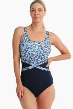 Women Poolproof Tide Splice One Piece