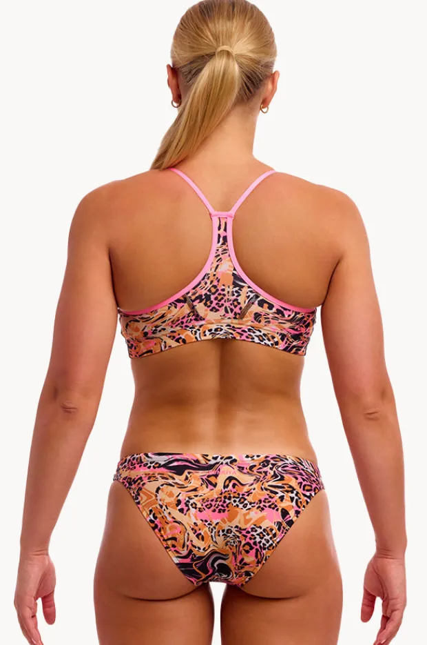Women Funkita Tipsy Tiger Crop Set
