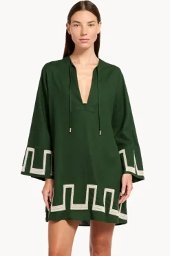 Women Jets Tirari Nights Embroidered Mini Kaftan