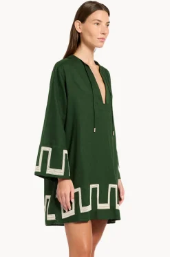 Women Jets Tirari Nights Embroidered Mini Kaftan