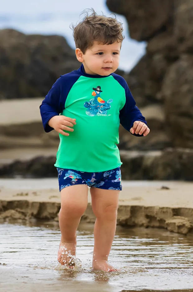 BOY Speedo Toddler Boys Pigeon Suntop