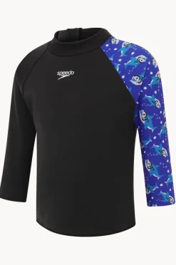 BOY Speedo Toddler Boys Shark Digital Printed Suntop