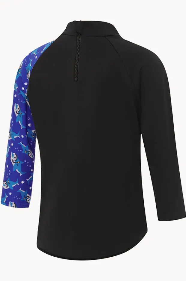 BOY Speedo Toddler Boys Shark Digital Printed Suntop