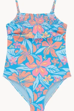 Roxy Toddler Girls Hibiscus Hugs One Piece