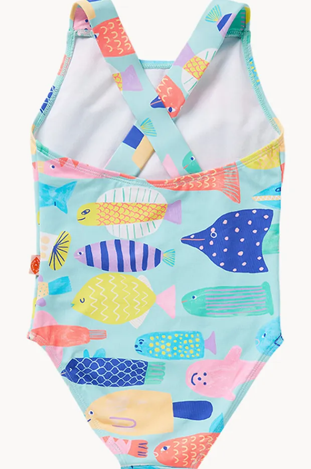 Halcyon Nights Toddler Girls Rainbow Reef One Piece