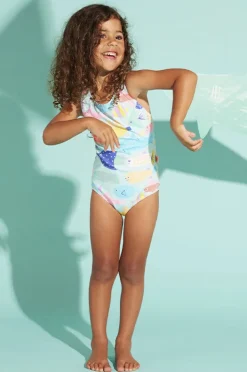 Halcyon Nights Toddler Girls Rainbow Reef One Piece