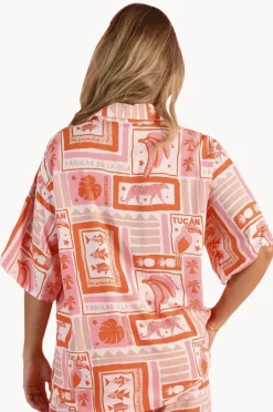 Women Go Girl Toucan Tango Yacht Shirt