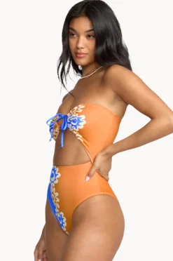 Women Billabong Trippin Dippin Bandeau One Piece