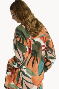 Women Sea Level Tropaluxe Beach Shirt