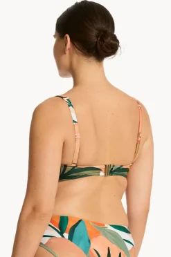 Women Sea Level Tropaluxe Cross Front Bra