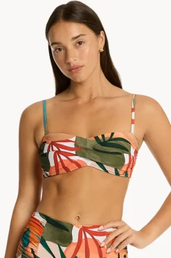Women Sea Level Tropaluxe Twist Bandeau