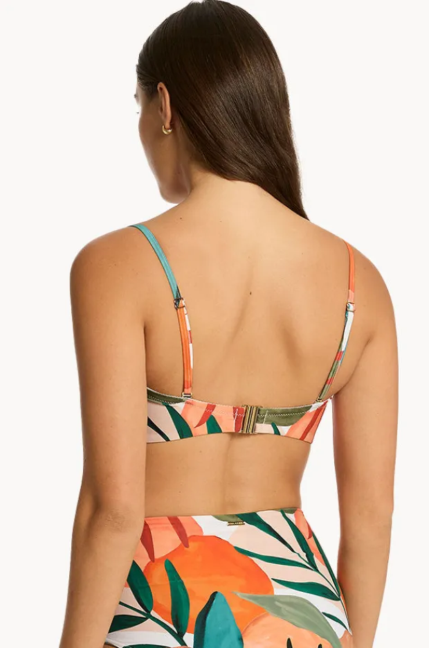 Women Sea Level Tropaluxe Twist Bandeau