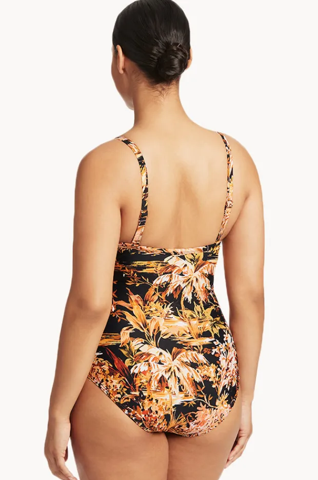 Women Sea Level Troppica DD/E Cup Twist Front One Piece