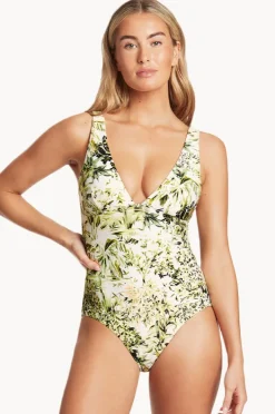 Women Sea Level Troppica Longline Tri One Piece