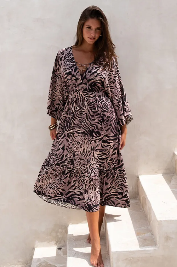 Women Nip Tuck Tuamotu Corrimal Maxi Dress