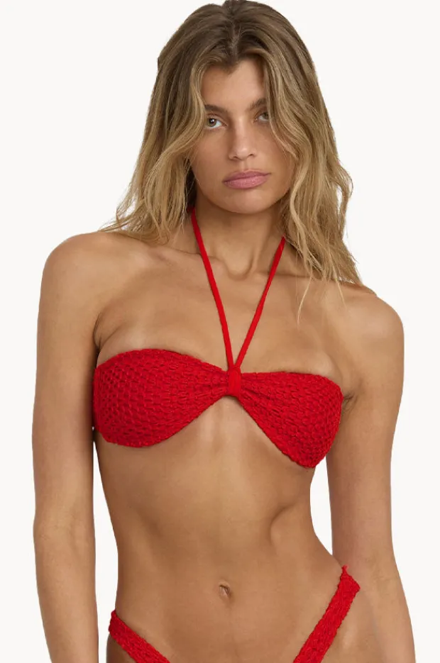Women Billabong Twisted Tides Halter Bandeau