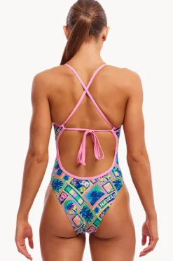 Women Funkita Ukule Babe Tie Me Tight One Piece