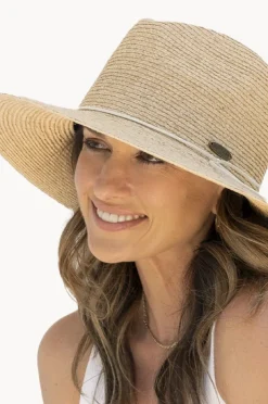 Women Sundaise Unisex Raffia Panama Hat