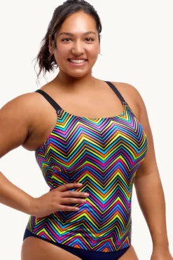 Women Funkita Up Down Scoop Neck Tankini Separate