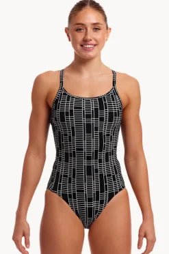 Women Funkita Up The Ladder Diamond Secure One Piece