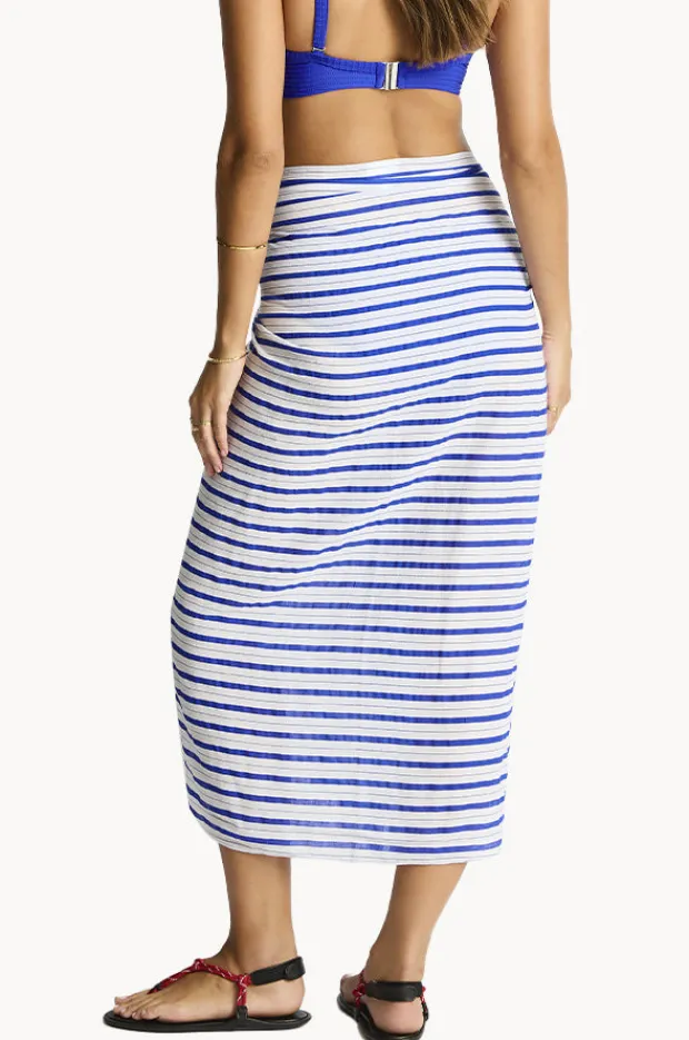Women Sea Level Vacay Long Sarong