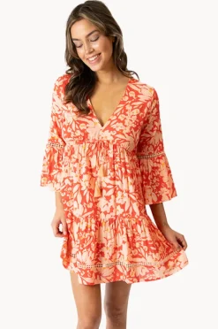 Women Koy Resort Bell Sleeve Cover Up