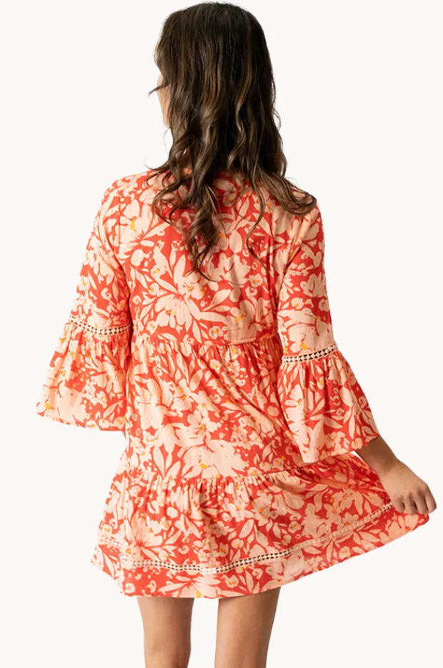 Women Koy Resort Bell Sleeve Cover Up