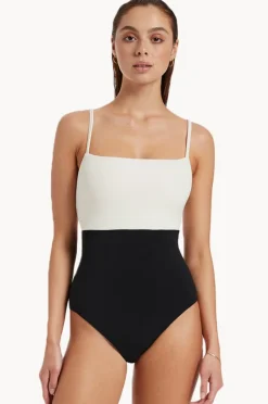 Women Jets Versa Rib Minimal Tank One Piece