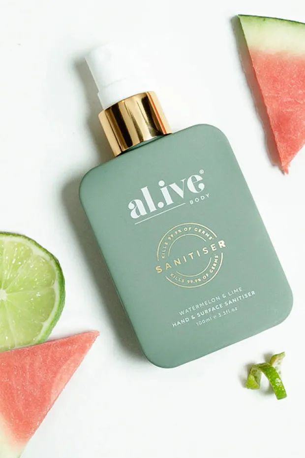Women Al.ive Body Watermelon & Lime Sanitiser Spray
